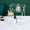 4-Tier Assembled Transparent Acrylic Organizer Display Risers ODIS-WH0029-82-4