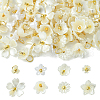 80Pcs 8 Styles ABS Plastic Imitation Pearl Pendants KY-CJ0001-95-1