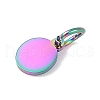 Ion Plating(IP) 304 Stainless Steel Pendants STAS-I311-33A-RC-2