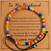 European and American Style Imperial Jasper Bracelet with Card AM5655-6-1