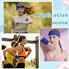 Polyester Elbow Sleeves and Headband AJEW-WH20010-49A-5