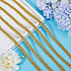 Gorgecraft 25 Yards Metallic Lace Trims OCOR-GF0003-22-4
