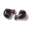 Transparent Lampwork Beads LAMP-P065-05A-08-2