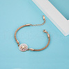Stainless Steel Spring Bracelets QD8036-3