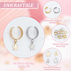 Unicraftale DIY Star Charm Cuff Ring Making Kit STAS-UN0051-40-5