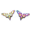 Rainbow Color Alloy Normal Links Connectors PALLOY-N156-185-NR-3