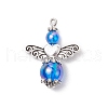 Transparent Acrylic Pendants PALLOY-JF03574-4