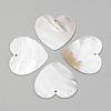 Freshwater Shell Pendants SHEL-Q008-57-1