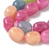 Dyed Natural Malaysia Jade Beads Strands G-P528-I12-01-3