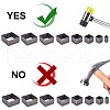 High Carbon Steel Leather Die Cutter Hollow Punching Tool DIY-WH0179-009-6