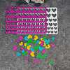 Carbon Steel Cutting Dies Stencils DIY-P076-64-2