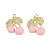 Brass Micro Pave Cubic Zirconia Pendants KK-H072-11B-G01-1