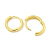 Brass Hoop Earrings EJEW-L211-08B-G-2