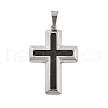 304 Stainless Steel Pendants STAS-G346-49P-1