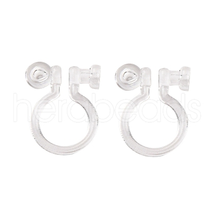 Silicone Clip-on Earring Findings FIND-K019-01A-1