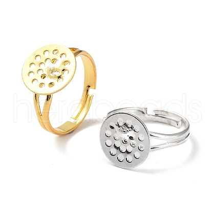 Brass Adjustable Ring Settings FIND-XCP0002-58-1