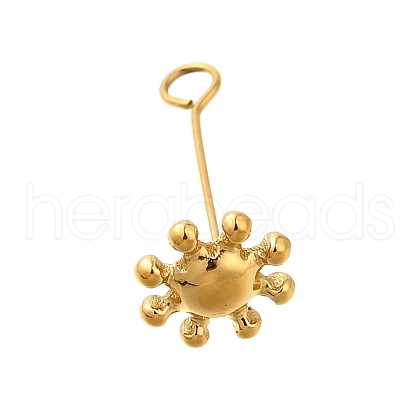 304 Stainless Steel Pendants STAS-R159-13G-1