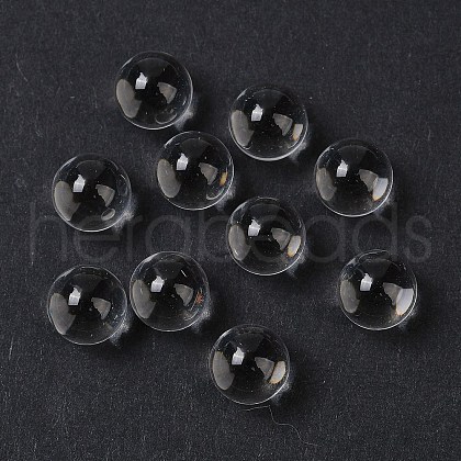 Transparent Glass Beads GLAA-U007-01B-1