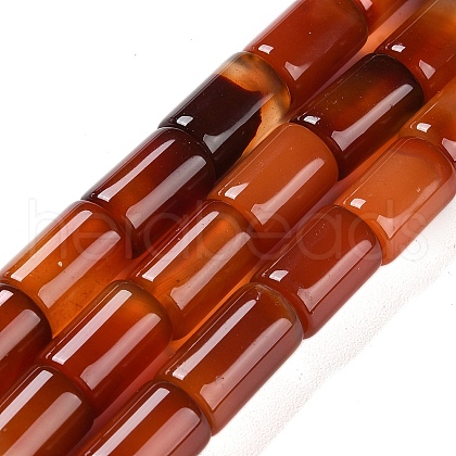 Natural Red Agate Beads Strands G-NH0019-A03-04-1