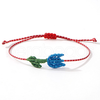 Bohemian Adjustable String Bracelet for Women BW7683-5-1