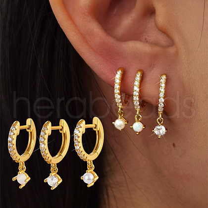 Elegant S925 Sterling Silver Hoop Earrings PJ3202-1