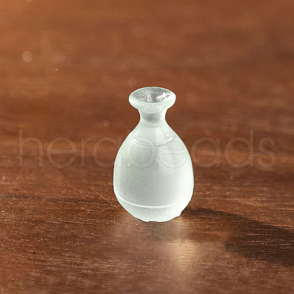 Resin Porcelain Vase Miniature  Ornaments AJEW-Q009-01D-1