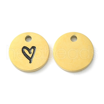 Ion Plating(IP) 304 Stainless Steel Manual Polishing Charms STAS-C075-17G-1