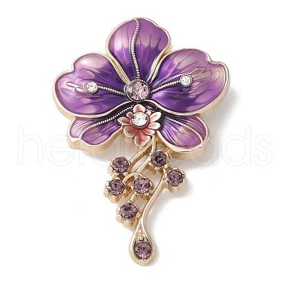 Flower Enamel Pins JEWB-M067-04KCG-02-1