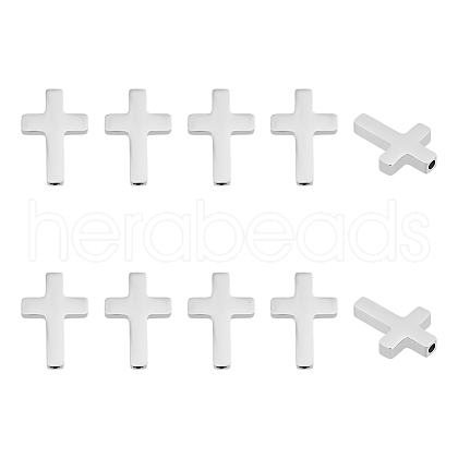 Unicraftale 10Pcs 304 Stainless Steel Beads STAS-UN0061-19-1