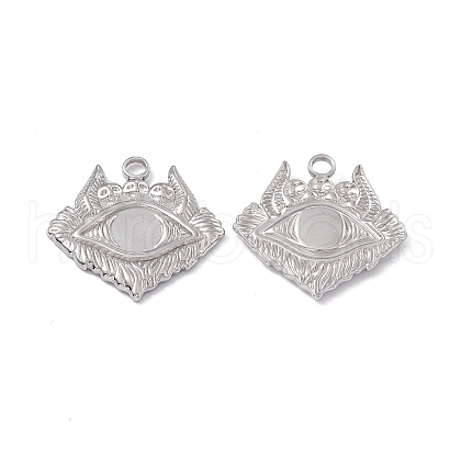 304 Stainless Steel Pendants STAS-B031-24P-1