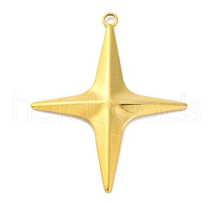 Ion Plating(IP) 304 Stainless Steel Pendants STAS-D194-07G-1