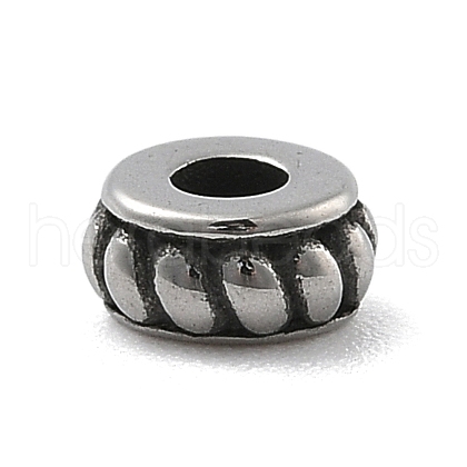 316 Surgical Stainless Steel Beads STAS-S173-13AS-1