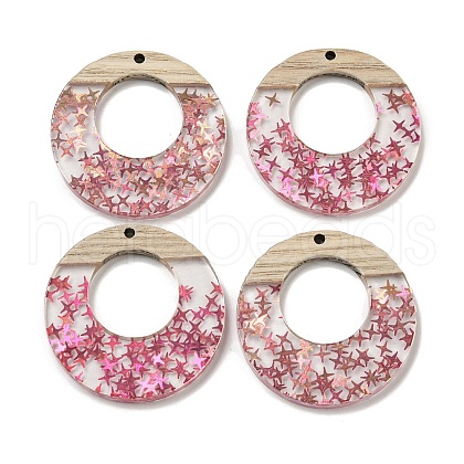 Wooden Pendants FIND-B042-09D-1