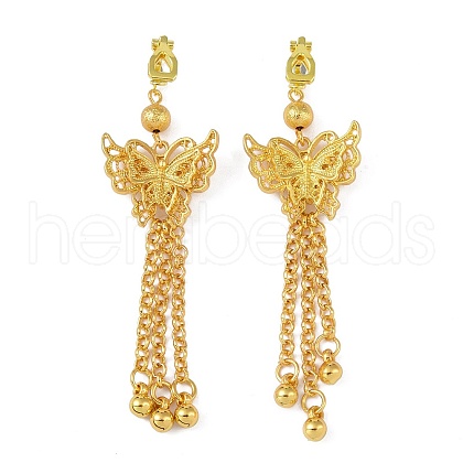 Bohemia Zinc Alloy Clip-on Earrings EJEW-C089-01I-G-1