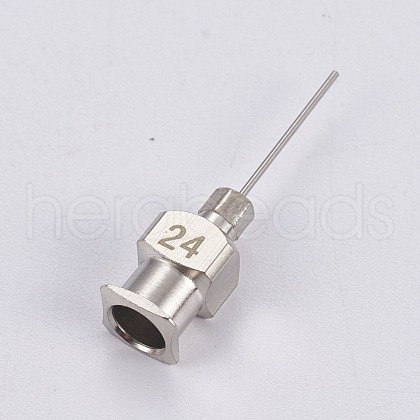 Stainless Steel Fluid Precision Blunt Needle Dispense Tips TOOL-WH0117-14E-1