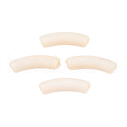 Opaque Acrylic Beads X-MACR-S372-002B-S019-1