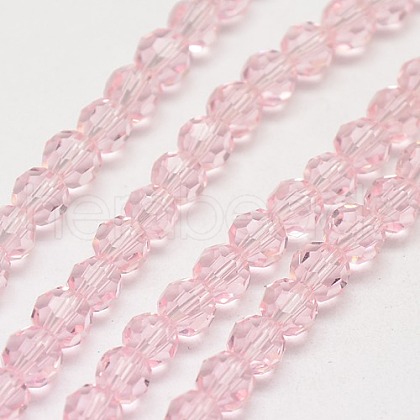 Glass Beads Strands EGLA-J042-8mm-19-1