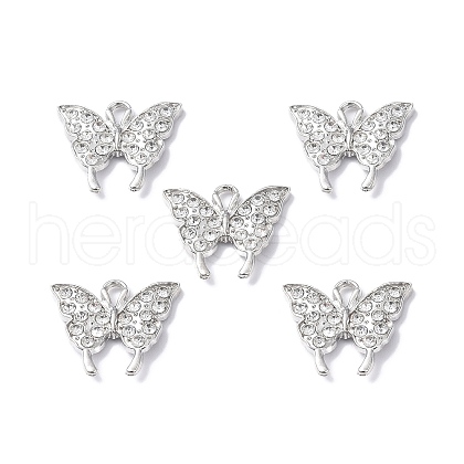 Alloy Rhinestone Pendants ALRI-O013-01P-1
