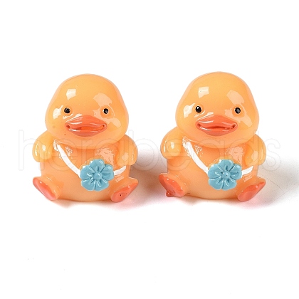 Cartoon Cute Resin 3D Duck Figurines RESI-L042-01B-1