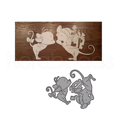 Carbon Steel Cutting Dies Stencils DIY-K026-09-1