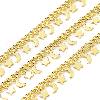 Brass Link Chains AJEW-Z028-05B-1