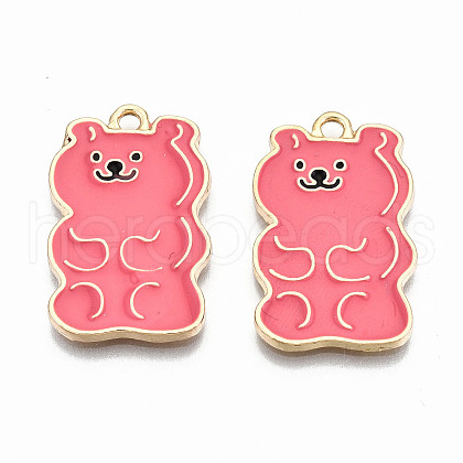 Alloy Enamel Pendants ENAM-S126-029-RS-1