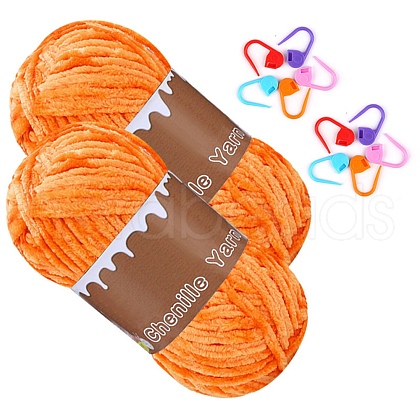 Wool Chunky Chenille Yarn PW-WG03A20-11-1