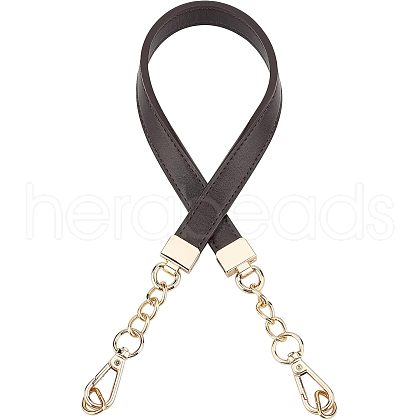 Imitation Leather Bag Handles FIND-WH0070-08B-1