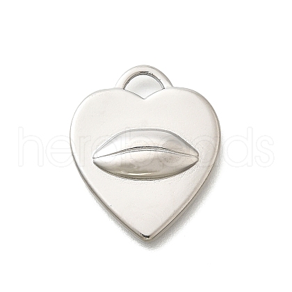 304 Stainless Steel Pendants STAS-E545-03P-1