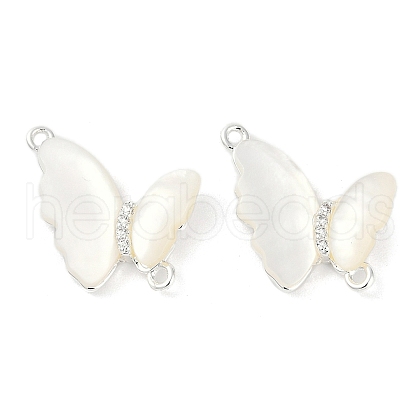 Brass Micro Pave Cubic Zirconia Pendants KK-U043-33S-01-1