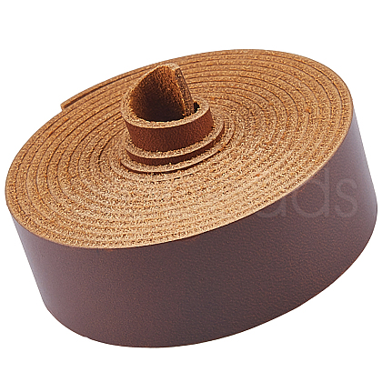 1.6M Flat AB Grade Cowhide Leather Cord AJEW-WH0007-59B-03-1