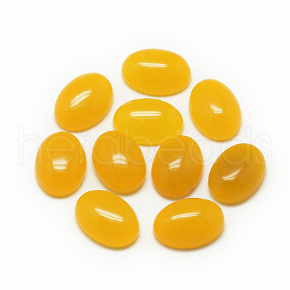 Natural White Jade Cabochons X-G-R415-14x10-23-1