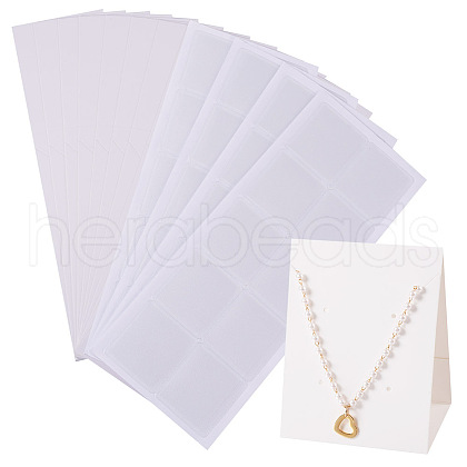 Foldable Paper Jewelry Display Cards CDIS-TA0001-27B-1