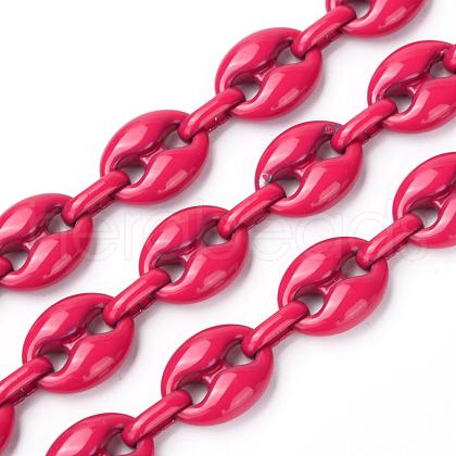 Alloy Coffee Bean Chains LCHA-H004-10A-03-1